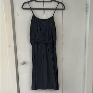Ulla Johnson Elegant charcoal Sleeveless silk Dress 4